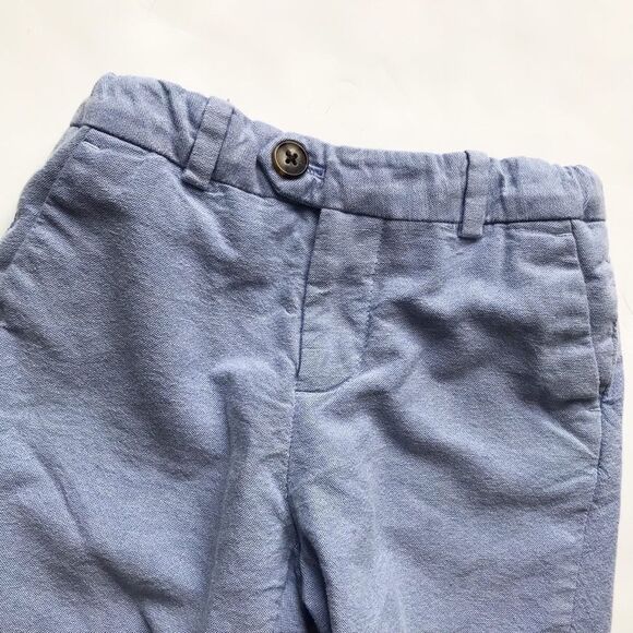 H&M blue vest 5-6Y & dress pant 3-4Y(pant fits like 4-5Y) set VGUC - Picture 6 of 10